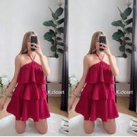 ราคา เดรสทรงขนมชั้น ระบายหน้า สวยหรูดูแพง (18034928786)