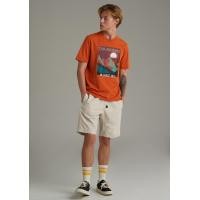 ราคา Mc jeans เสื้อยืดแขนสั้นผู้ชาย คอกลม สีส้ม MTTZ682 (20888864087)