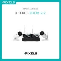 ราคา ฟรี ฮาร์ดดิสก์ 1 TB PIXELS ALL NEW X SERIES ZOOM 2 2 กล้องวงจรปิดไร้สาย หมุน 180 คมชัด 3 ล้านพิกเซล พูดโต้ตอบสนทนาได้ (10219770762)
