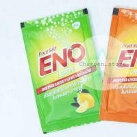 ราคา 12ซอง150บาท ENO Fruit Salt อีโน ฟรุต ซ้อลต์ ลดอาการ ท้องอืด ท้องเฟ้อ อีโน รสส้ม รสมะนาว 1 ซองบรรจุ 4 3กรัม (20368990573)