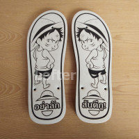 ราคา ช้างดาวแกะลาย รองเท้าแตะแกะสลัก รองเท้าแตะแกะลาย นันยางช้างดาว หูคีบ รองเท้าแตะมีหู นันยาง Nanyang ลายเด็กใส่หมวกฟาง (17367238933)