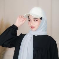 ราคา ผ้าพันหมวกแบบเย็บติดมาแล้วกับผ้าชีฟอง ทรงสวยสไตล์สาวเมกา HK45 (17282418113)