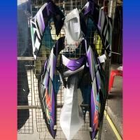 ราคา ชุดสีโซนิค Sonic ตัวใหม่ สีดำ ลายม่วง เฟรมงานABS (897918212)