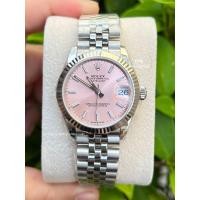 ราคา นาฬิกาข้อมือผู้หญิง Rolex Datejust 31mm Pink Dial TOP SWISS สินค้าพร้อมกล่อง ขอดูรูปเพิ่มเติมได้ที่ช่องแชทค่ะ (16830510195)
