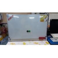 ราคา PPKK กระดานไวท์บอร์ดติดผนัง สีขาว แบบธรรมดา แม่เหล็ก ขนาด 20x30 30x40 40x60 60x80 60x90 cm ซม ขนาดอื่นสั่งทำได้ Whiteboard แถมแปรงลบ1อัน ลบง่าย ขอบอลูมิเนียม (20846350295)