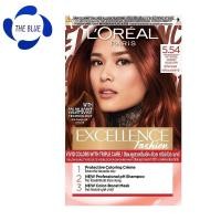 ราคา โฉมใหม่ ลอรีอัล ปารีส เอกซ์เซลเล้นซ์ แฟชั่น 172 ml เบอร์ 5 54 สีน้ำตาลแดงเหลือบมะฮอกกานี LOREAL PARIS EXCELLENCE FASHION NO 5 54 Intense Warm Auburn (1760774131)