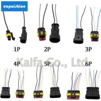 ราคา XPS 1เซ็ต ล็อต1 2 3 4 5 6 Pin รถปลั๊กขั้วต่อไฟฟ้ากันน้ำพร้อมสายไฟรถยนต์สายรัดสายไฟอัตโนมัติ (16236078072)