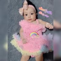 ราคา ชุดเด็กฟรุ้งฟริ้งBabyshop รหัส ป5 ชุดบอดี้สูทปาดไหล่สายเดียวสายรุ้ง เฉพาะชุด ชุดเด็กทารกแรกเกิด ถึง 2 ขวบผ้านุ่มใส่สบายไม่ระคายเคียงผิว (14599290401)