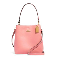 ราคา กระเป๋าถือ COACH แท้ ทรง Bucket รุ่นใหม่ หนังแท้ทั้งใบ สีสวย COACH 1011 TOWN BUCKET BAG IN POLISHED PEBBLE LEATHER (11246504473)