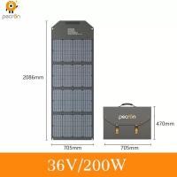 ราคา Pecron Solar panels แผงโซล่าเซลล์ 100W 200W พลังงานแสงอาทิตย์ แผงโซล่าเซลล์พกพา แผงโมโน โซล่าเซลล์ แผงโซล่าเซลล์mono พับเก็บได้ รับประกัน 2 ปี (20858620327)