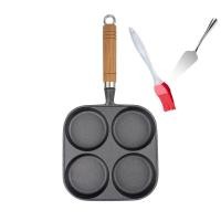 ราคา กระทะทอดไข่เจียว กระทะทอดไข่เจียว กระทะไข่เจียว 4 หลุม กระทะ 4 หลุม กระทะไม่ติด กระทะทอด 112 (21120305348)