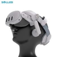 ราคา VR Headset Head Strap Comfortable Adjustable Protective Headband VR Accessories Compatible For Meta Quest 3 Headset (20929377514)