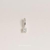 ราคา Bloomsnoon จี้เพชรทรงกลม Diamond Charm silver 925 เฉพาะจี้ (21024963581)