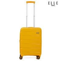 ราคา ELLE Travel Samson Collection 100 PP Polypropylene ขนาด Cabin 20 นิ้ว ระบบซิปคู่นิรภัยและซิปขยาย ล้อหมุน360 คันชักอะลูมิเนียมปรับระดับสูงต่ำได้ (20451392847)