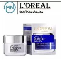 ราคา LOreal White Perfect Clinical Day Cream SPF19 ลอรีอัล ปารีส ไวท์ เพอร์เฟ็กต์ คลินิคอล เดย์ครีม เอสพีเอฟ (20546107240)