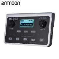 ราคา ammoon เอฟเฟคกีต้าร์ MOOER PE100 Multi effects Processor Guitar Effect Pedal 39 Effects 40 Drum Patterns 10 Metronomes Tap Tempo (17177128753)