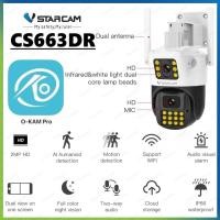 ราคา VSTARCAM CS663DR FULL HD 1080p 2 0MegaPixel iP Camera WiFi กล้องวงจรปิดไร้สาย เลนส์กล้องคู่ (18989140504)