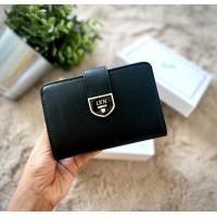 ราคา กระเป๋าสตางค์ใบกลาง lyn แบบใหม่หนังเรียบ (21195422834)