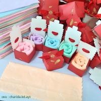 ราคา ของชำร่วย ผ้านาโนคละสี กล่องปีกนก จำนวน 50 ชิ้น ไม่รวมป้ายชื่อนะคะ ของชำร่วย ของแจก ของแถม ของที่ระลึก ของชำร่วยงานแต่ง (20324389713)