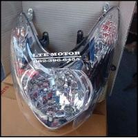 ราคา ไฟหน้า mio 115 โคมไฟหน้า มีโอ 1 ตา ตาเดียว ตาโต ไฟมีโอ รถปี 2008 ยี่ห้อ HMA มีรับประกัน พร้อมส่ง (8310254002)