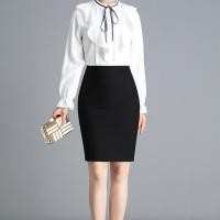 ราคา พร้อมส่ง กระโปรงสั้นนักเรียน กระโปรงทรงเอ สีดำ ใส่เรียน ใส่ทำงาน กระโปรงนักศึกษา (19182851844)