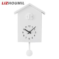 ราคา LIZHOUMIL Cuckoo Clock Striking Small Cute Bird Pendulum Clock Wall Art Clock For Home Living Room Kitchen Office Decoration (20730950309)