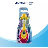 ราคา Jordan จอร์แดน แปรงสีฟันเด็ก รุ่นใหม่ล่าสุด ปี 2021 สเต็ป 1 0 2ปี 1 แพ็ค (13872715127)