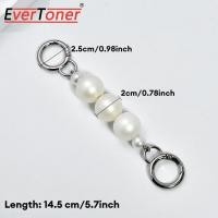 ราคา EverToner Pearl Purse Chain Strap For Crossbody Bag Chain Strap Handbag Chain Replacement Leather Shoulder Bag Chain Strap Bag DIY Bag Accessories (16892270182)