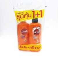 ราคา แชมพู ซันซิล และครีมนวดผม พร้อมส่ง ของแท้ สูตรผมยาวสุขภาพดี Sunsilk shampoo conditioner แพคคู่ขนาด 350 ml (19757580474)