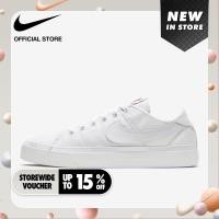 ราคา Nike Womens Court Legacy Canvas Shoes White ไนกี้ รองเท้าผู้หญิง คอร์ท เลกาซี่ แคนวาส สีขาว (7167968917)