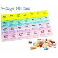 ราคา กล่องใส่ยา กล่องยา ตลับยา กล่องวิตามิน กล่องใส่ของ ที่ใส่ยา ที่เก็บยา แบบ 7 วัน 28 ช่อง กล่องยาเม็ดยา ตลับใส่ยา แข็งแรง ตลับใส่ยา (657644022)