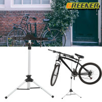 ราคา Greener ชั้นซ่อมจักรยานแบบปรับได้พับได้ชั้นวางพับแนวตั้งชั้นวางจักรยานมืออาชีพเครื่องมือซ่อมจักรยาน bike hand Bicycle Repair Stand แท่นซ่อมจักรยาน จักรยานสามเหลี่ยม Bicycle Display Rack สามเหลี่ยมจักร