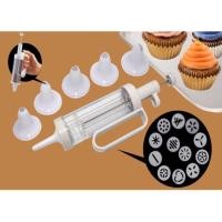 ราคา กระบอกกดคุกกี้ เครื่องกดปั๊มทำคุกกี้ Cookie Press (813346093)