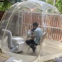 ราคา New เต็นท์ใส รุ่น See Through Cooling Tent ติดแอร์ Bubble Tent มาตรฐาน มอก วิมานแอร์ ขนาดเต็นท์ 3 5m x 3 5m (20730502392)