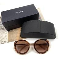ราคา PRADA แว่นตากันแดด รุ่น SPR 54Y 04Y Gold Havana (20896129050)