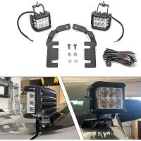 ราคา Ford Ranger Hood Ditch LED Light Pod Mount Bracket Low Profile Mount สำหรับ 2019 2023 Ford Ranger XL XLT โคมไฟ ford Ranger อุปกรณ์เสริม (21027635090)