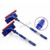 ราคา NEW 3081 ไม้เช็ดกระจกฟองน้ำที่รีด ปรับ 2 ระดับสั้น ยาว ยืดยาวสุด85cm อะลูมิเนียม ด้ามน้ำเงิน ทนทาน ไม่เป็นสนิม ยางดี รีดน้ำเรียบสนิท (8622151668)