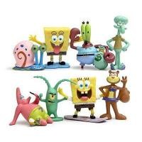 ราคา ฟิกเกอร์พีวีซี Spongebob ของเล่นสําหรับเด็ก 8 ชิ้น (19518866945)