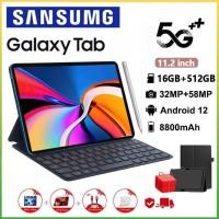 ราคา รับประกัน1ปี 2024ใหม่ แท็บเล็ต Sansumg Galaxy 11 2นิ้ว RAM16G ROM512G โทรได้ Full HD แท็บเล็ตถูกๆ รองรับ 2ซิมการ์ด Tablet Andorid 13 0 จัดส่งฟรี รองรับภาษาไทย หน่วยประมวลผล 13 core แท็บเล็ตโทรได้ 4g (