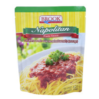 ราคา บรูค นาโปลิแทน พาสต้า ซอส ซอสสำหรับพาสต้า 160 กรัม Napolitan Pasta Sauce 160g Brook brand (20569568485)
