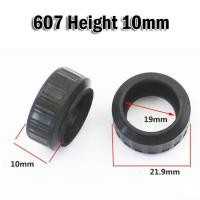 ราคา ด้ามยาง2ชิ้น607 608อุปกรณ์เสริมแบริ่งลูกหมูเจาะยางสีดำ (19141592598)