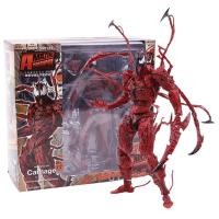 ราคา IJVBTV ของเล่นโมเดล for Gift SpiderMan PVC Joints Movable Marvel NO 008 Carnage Revoltech Series Venom (20887745749)