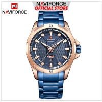 ราคา NAVIFORCE นาฬิกาควอตซ์กันน้ำสำหรับผู้ชายนาฬิกาทหารมีสายนาฬิกาลำลองรองเท้ากีฬาแฟชั่นของแท้ NF9161 (21349856873)