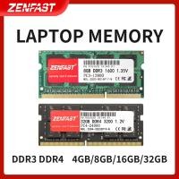 ราคา Zenfast หน่วยความจำแรม DDR3 DDR4 8GB 4GB 16GB 32GB 1333 1600 2133 2400 2666 3200MHz SODIMM โน้ตบุ๊ค (21170531076)