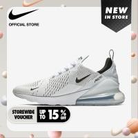 ราคา Nike Mens Air Max 270 Shoes White ไนกี้ รองเท้าผู้ชาย แอร์ แม็กซ์ 270 สีขาว (6254202354)