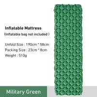 ราคา กลางแจ้ง Sleeping Pad ที่นอน Ultralight Air Cushion Travel พับเตียงไม่มีพนักพิงศีรษะสำหรับเดินทางเดินป่า (21170830201)
