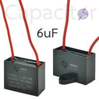 ราคา คาปาซิเตอร์พัดลม Capacitor CBB61 คาปา ตัวเก็บประจุ ตัว C คาปาซิสเตอร์ แคป cap พัดลม อะไหล่พัดลม อะไหล่ฮาตาริ (20050874288)