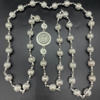 ราคา สร้อยสังวาลย์ เครื่องประดับตกแต่งชุดไทย มี 3 สีให้เลือก ชุบทอง เงินรมดำ เงิน สินค้าพร้อมส่งจากประเทศไทย (20750903464)