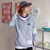 ราคา พร้อมส่ง Adidasเสื้อสเวตเตอร์มีฮู้ดกีฬาลำลองผู้ชายและผู้หญิง (9751276359)