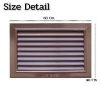 ราคา จั่วระบายอากาศ ABS สีขาว จั่วช่องลมระบายอากาศ บานเดี่ยว จั่วระบายอากาศสีขาว (15785582672)